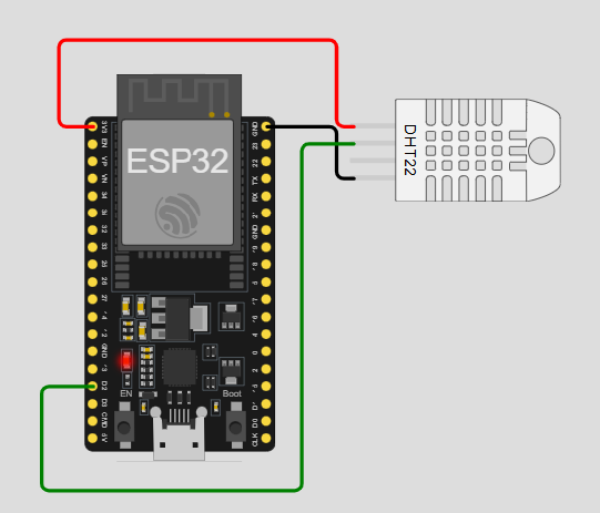Temperature and Humidity Schematic
